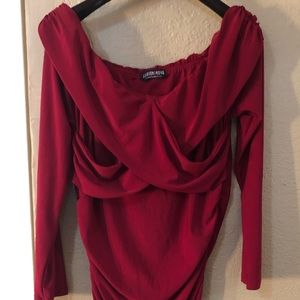 Off the shoulder Fashion Nova dress